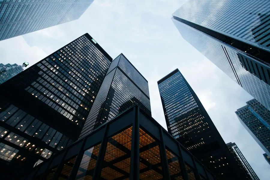 City towers